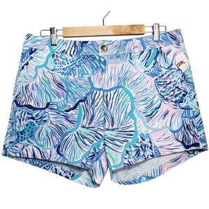 New With Tags Lilly Pulitzer Callahan 5" Shorts Size 8 Blue Fishful‎ Thinking